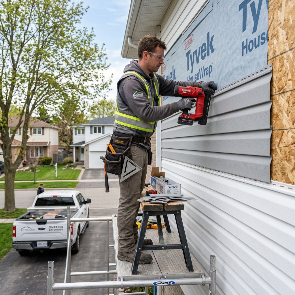 Siding installation Ontario